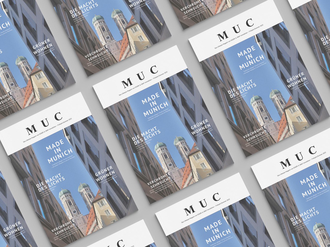 MUC Magazin - 1. Ausgabe lesen. Immobilien Marketing Beispiele