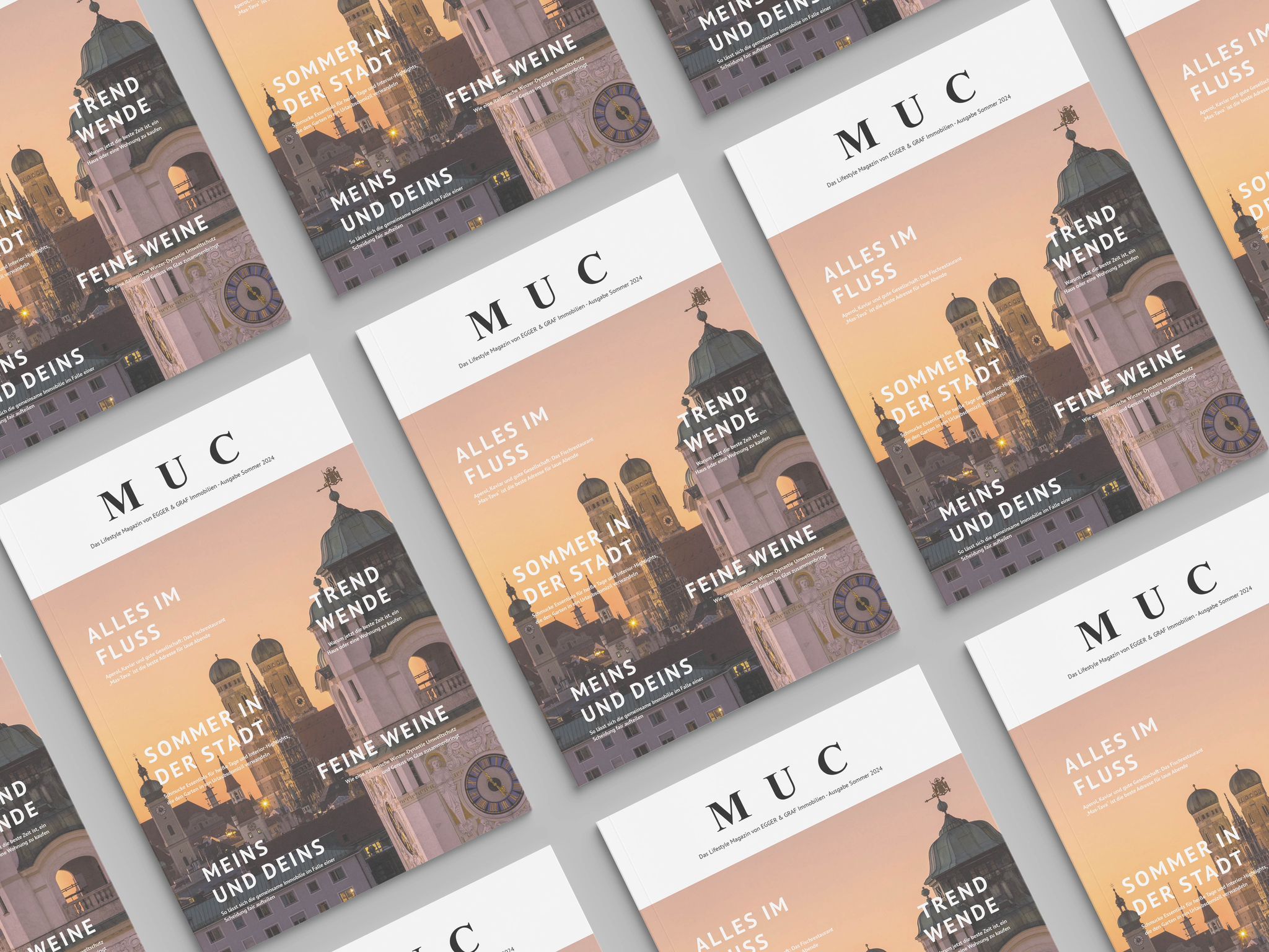 MUC Magazin - 3. Ausgabe lesen. Immobilien Marketing Beispiele
